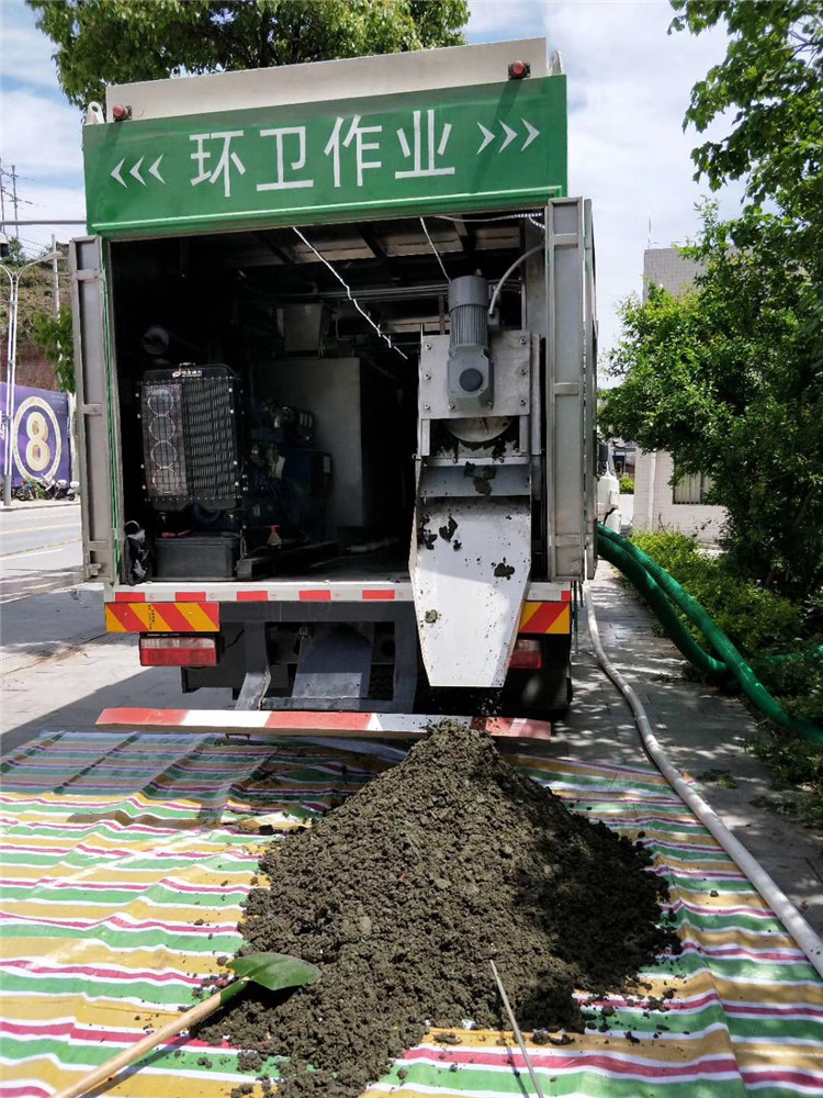 龙湖镇淤泥干湿分离