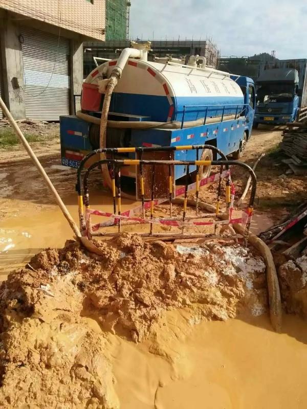 龙湖镇工地淤泥清淤